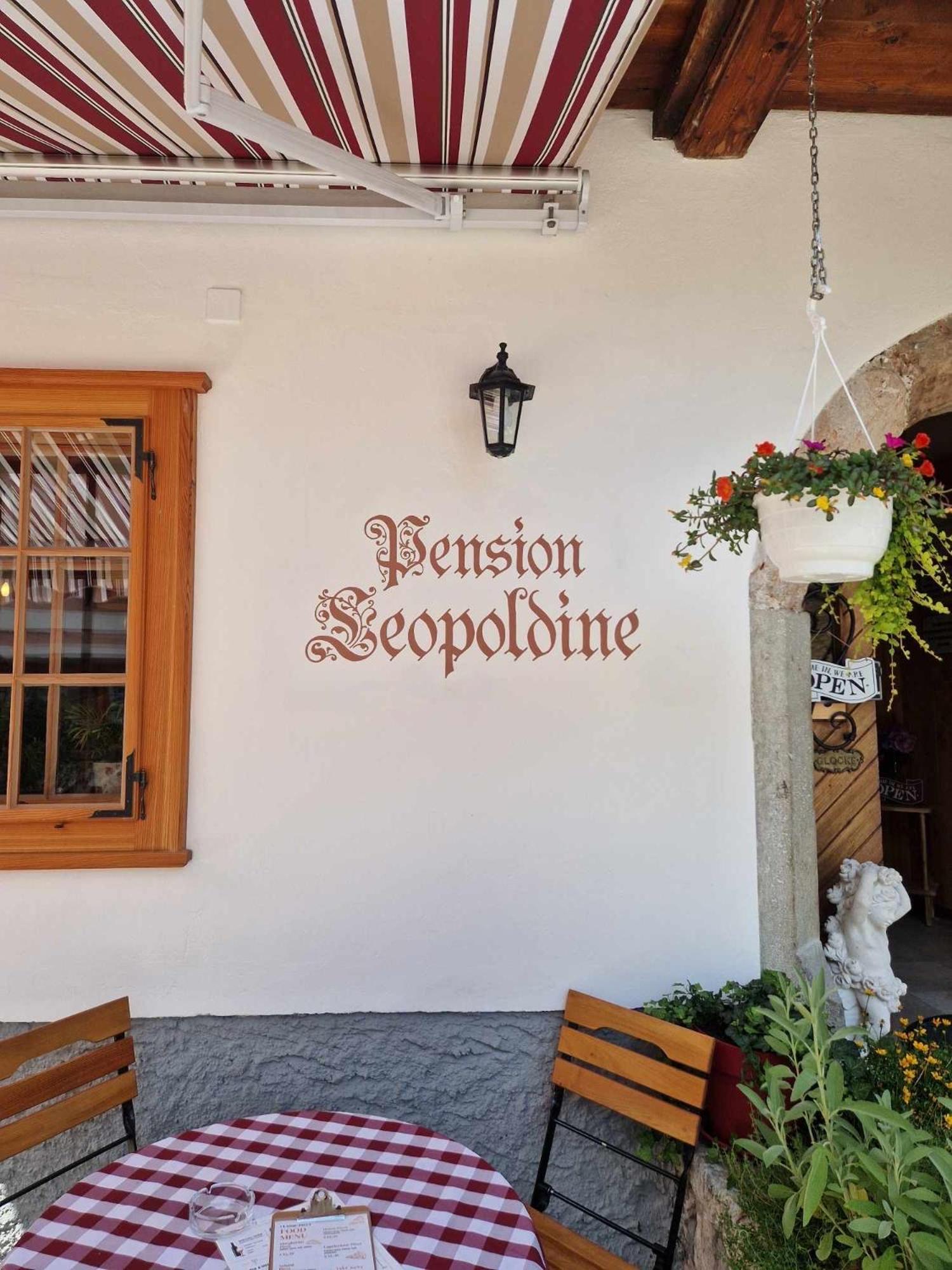 هالشتات Pension Leopoldine المظهر الخارجي الصورة